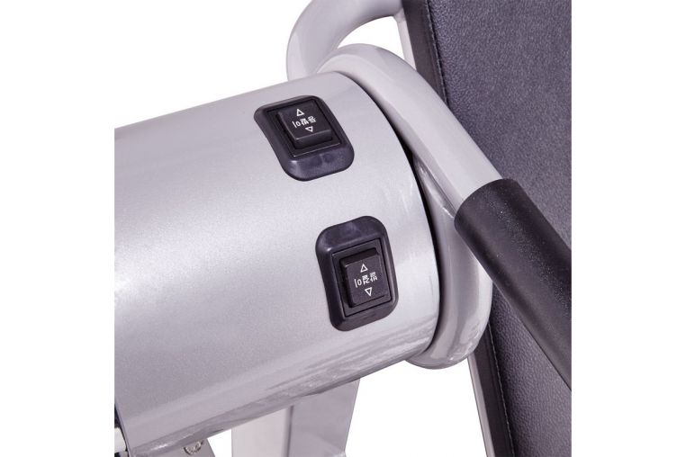 Инверсионный стол Z-UP 5 серебряная рама, черная спинка электропривод фото 1