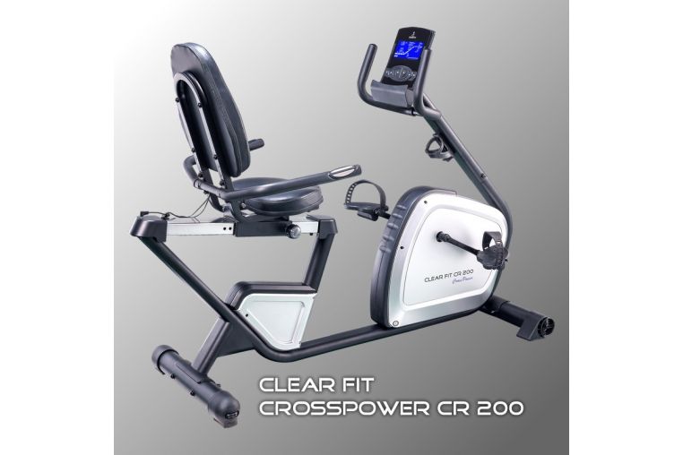 Горизонтальный велотренажер Clear Fit CrossPower CR 200 фото 1