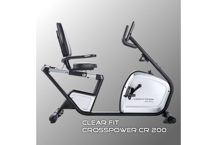 Горизонтальный велотренажер Clear Fit CrossPower CR 200 фото 2