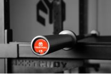 Гриф для штанги L201 см D50мм YouSteel Training Bar XF-15 красный+хром