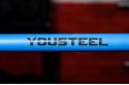 Гриф L2200мм D50мм YouSteel Training Bar XF-20, 20 кг синий + хром фото 5