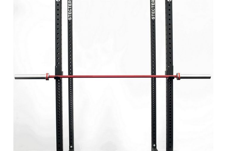 Женский гриф Stecter 15 кг тренировочный 2429 красный\хром фото 6