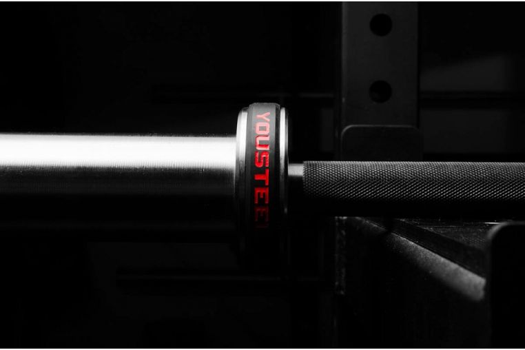 Гриф YouSteel Training Bar XF-15, 15кг, длина 2010мм, D25мм, bushing, черный оксид + хром фото 7