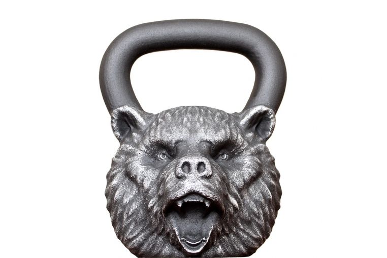 Гиря 24 кг Iron Head Медведь 