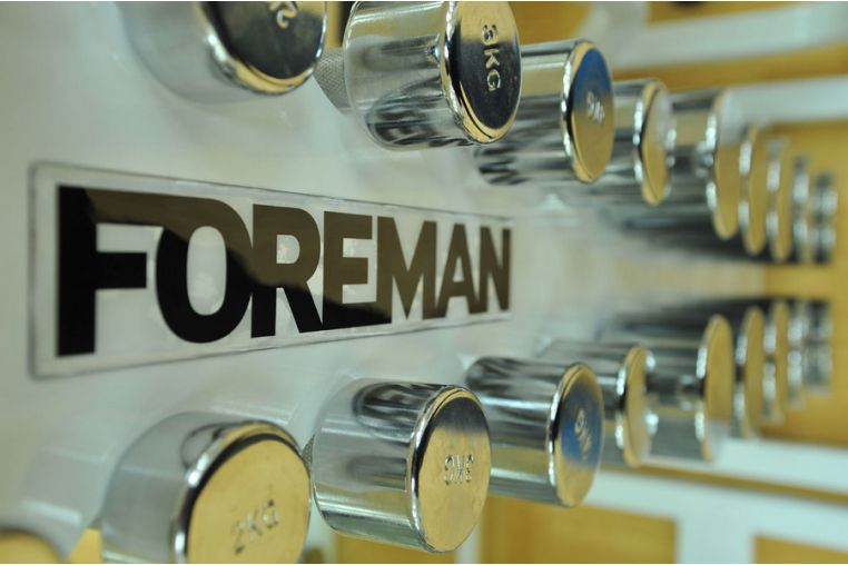 Хромированные гантели 18 кг Foreman FM\HCD-18KG пара фото 4