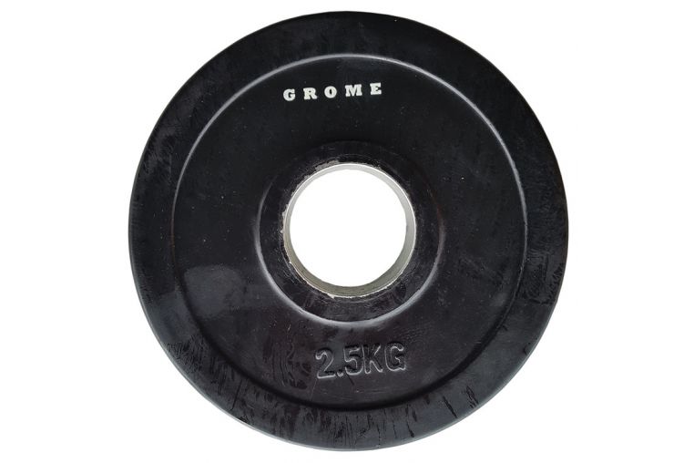 Диск олимпийский обрезиненный D 51 2,5 кг Grome Fitness WP013 