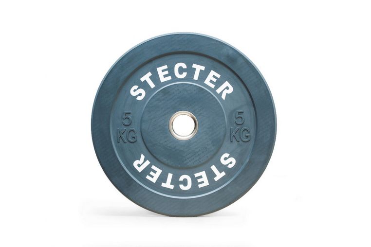 Диск тренировочный Stecter D50 мм 5 кг (серый) 2191 