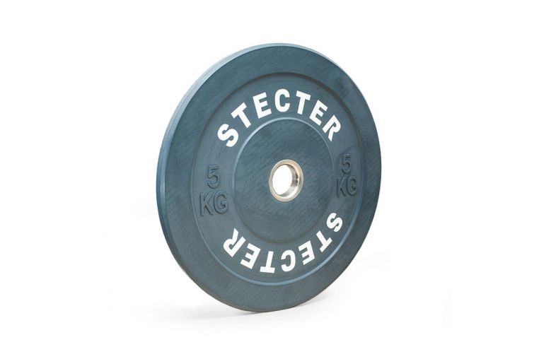 Диск тренировочный Stecter D50 мм 5 кг (серый) 2191 фото 2