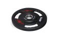 Диск олимпийский Oxide Fitness OWP02 D50мм полиуретановый, с 3-мя хватами, черный 5кг. фото 6