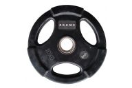 Диск олимпийский обрезиненный D 51 10 кг Grome Fitness WP074 черный