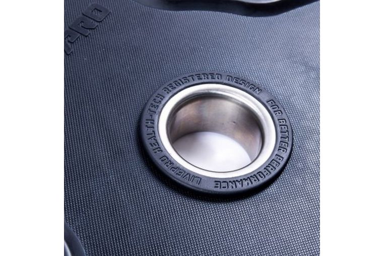 Обрезиненный диск 10 кг Live Pro Premium Rubber LP8330-10 фото 4