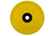 Диск олимпийский d51мм евро-классик MB Barbell MB-PltCE-15 15 кг желтый