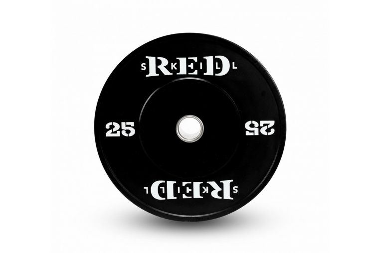 Диск бамперный RED Skill 25 кг 