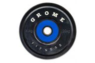Диск обрезиненный Grome Fitness WP-080 20кг