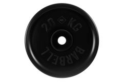 Диск олимпийский d51мм евро-классик MB Barbell MB-PltBE-20 20 кг черный