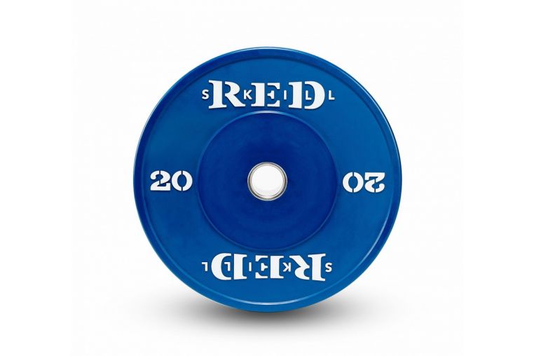 Диск бамперный RED Skill D50мм цветной 20 кг 