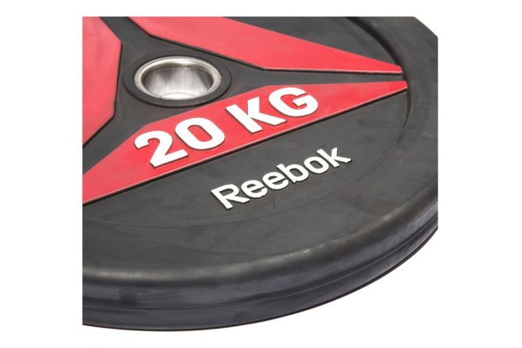 Олимпийский диск 20 кг Reebok RSWT-13200 фото 3