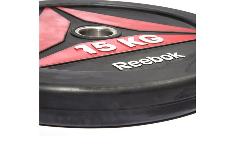 Олимпийский диск 25 кг Reebok RSWT-13250 фото 2