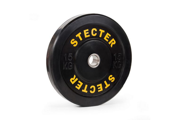 Диск каучуковый Stecter D50 мм 15 кг 2198 