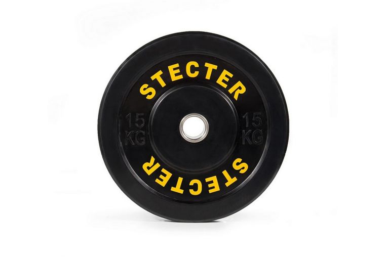 Диск каучуковый Stecter D50 мм 15 кг 2198 фото 1