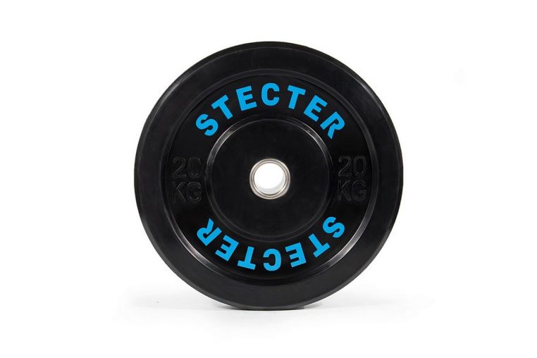 Диск каучуковый Stecter D50 мм 20 кг 2199 фото 1