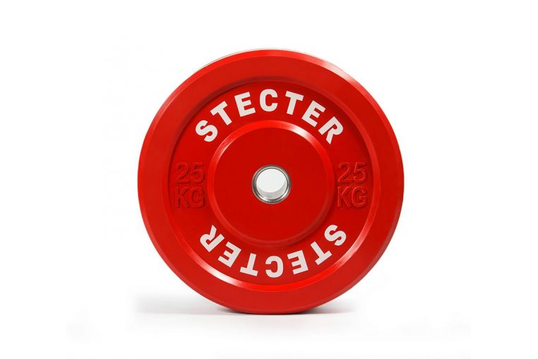 Диск тренировочный Stecter D50 мм 25 кг (красный) 2195 