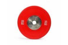 Диск соревновательный Stecter D50 мм 25 кг (красный) 2190