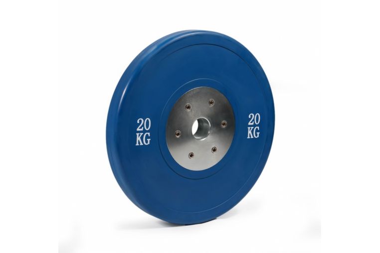 Диск соревновательный Stecter D50 мм 20 кг (синий) 2189 фото 2