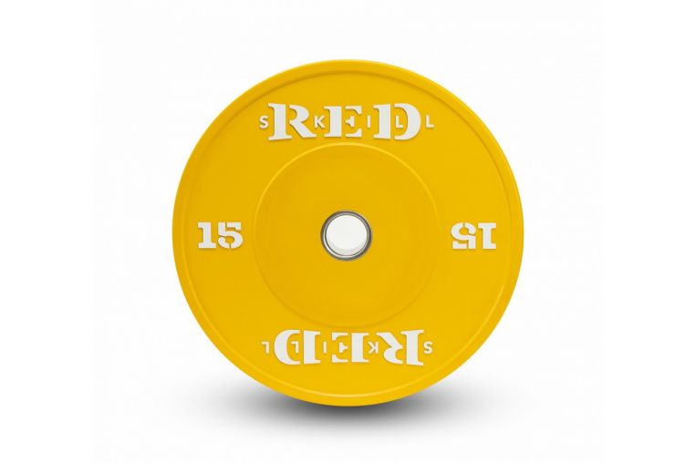 Диск бамперный RED Skill D50мм цветной 15 кг 