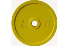 Диск Johns d51мм, 15кг DR71025 - 15С желтый