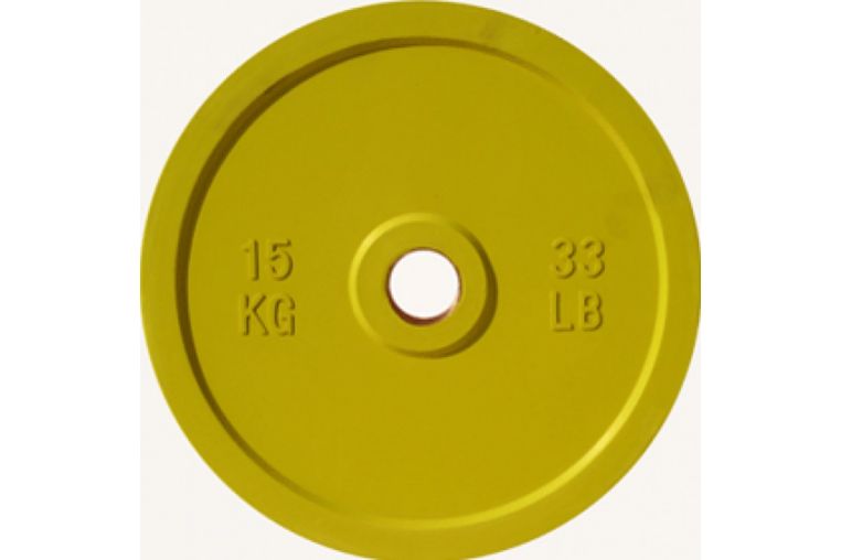 Диск Johns d51мм, 15кг DR71025 - 15С желтый 