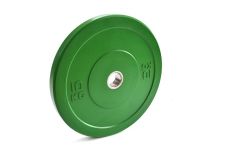 Диск зелёный 10 кг (диаметр 450 мм) Johns Apolo Bumper 91050 Ø51