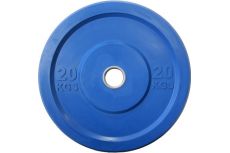 Диск синий 20 кг (диаметр 450 мм) Johns Apolo Bumper 91050 Ø51