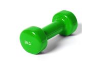Гантель Sportex виниловая York 2,0 кг B35016 зеленая