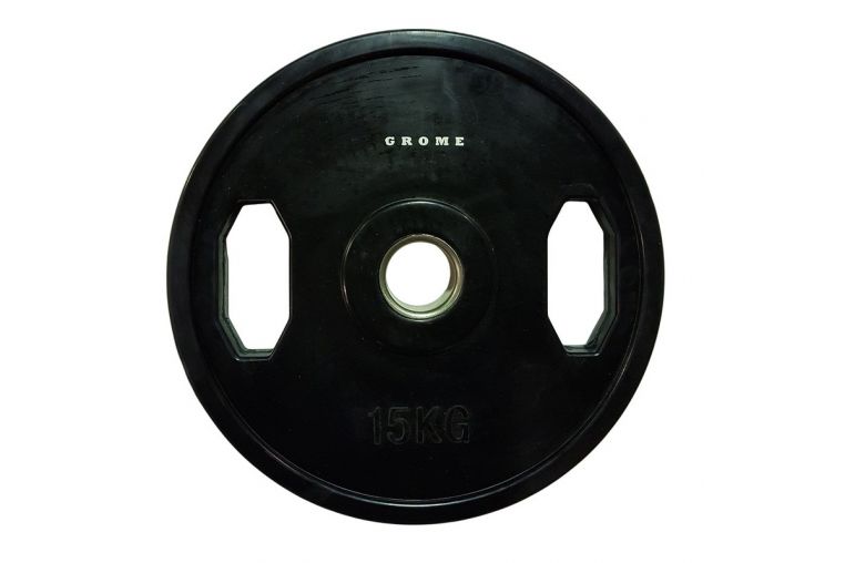 Диск олимпийский d51мм Grome Fitness WP027-15 черный 