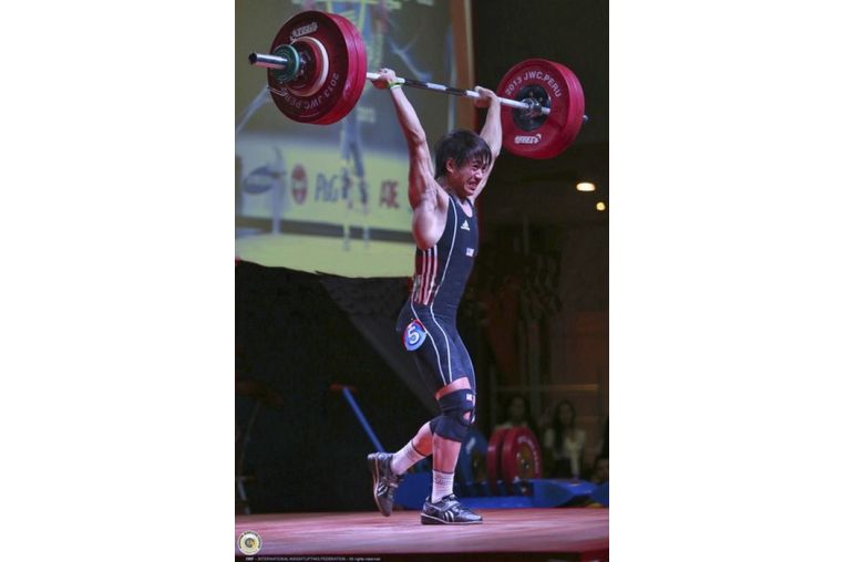 Штанга DHS Olympic для соревнований 140 кг (IWF) L220 см D50мм фото 1