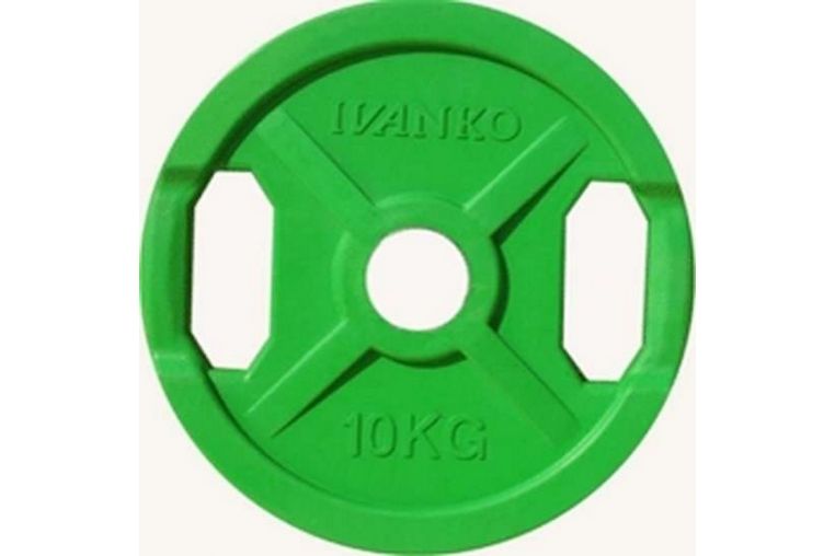 Диск d51 мм Johns 10 кг DR71022 - 10С зеленый 