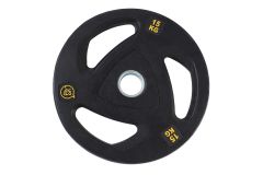 Диск олимпийский 15 кг FitOn ВТ-002 черный