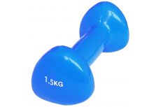Гантель виниловая 1,5 кг Sportex HKDB1255 синий