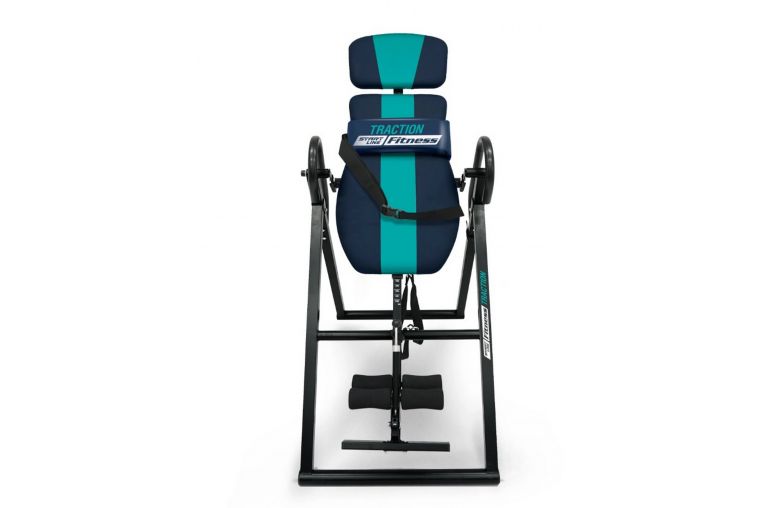 Инверсионный стол Start Line Traction с подушкой SLFIT03S-BB сине-бирюзовый фото 9