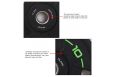 Диск олимпийский Oxide Fitness OWP02 D50мм полиуретановый, с 3-мя хватами, черный 10кг. фото 3