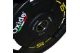 Диск олимпийский Oxide Fitness OWP02 D50мм полиуретановый, с 3-мя хватами, черный 15кг фото 5