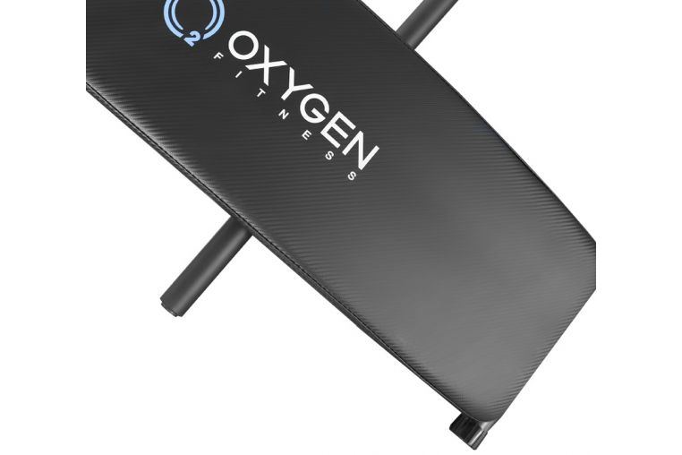 Скамья для пресса изогнутая Oxygen Fitness Everett, черная фото 6