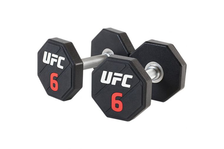 Premium сет из уретановых гантелей 32 - 40 kg UFC (32, 34, 36, 38, 40) 5 пар, 360 kg UFC-DBPU-8303 фото 1