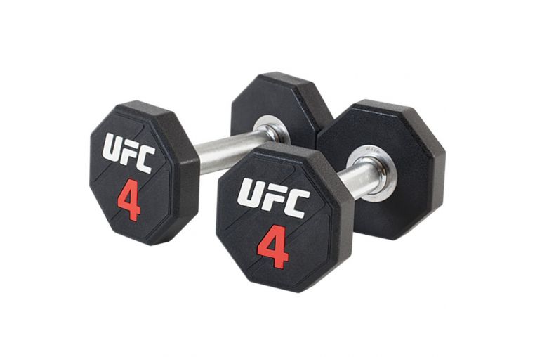 Premium сет из уретановых гантелей 32 - 40 kg UFC (32, 34, 36, 38, 40) 5 пар, 360 kg UFC-DBPU-8303 фото 3