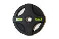 Штанга олимпийская 180 кг Original Fit.Tools диски с двумя хватами, хромированный гриф фото 7