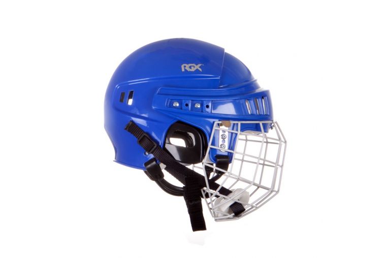 Шлем игрока хоккейный с маской RGX синий фото 1