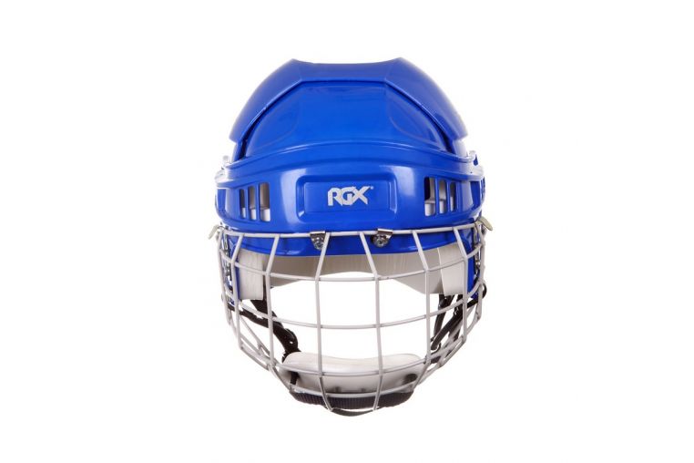 Шлем игрока хоккейный с маской RGX синий фото 2