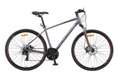 Велосипед Stels Cross-130 MD Gent 28" V010 Серый 2019 (LU091706)