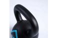 Чугунная гиря 32 кг Live Pro Solid Cast Iron Kettlebell LP8041-32 черный\синий фото 1